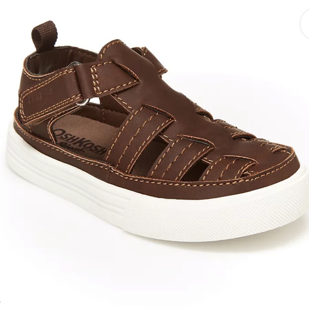 NWT OshKosh B’gosh Brown Toddler Boys Sandals 10